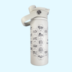 USA theme park bottle + stickers