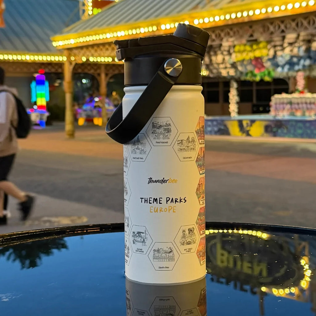 Bottle of European parks + stickers