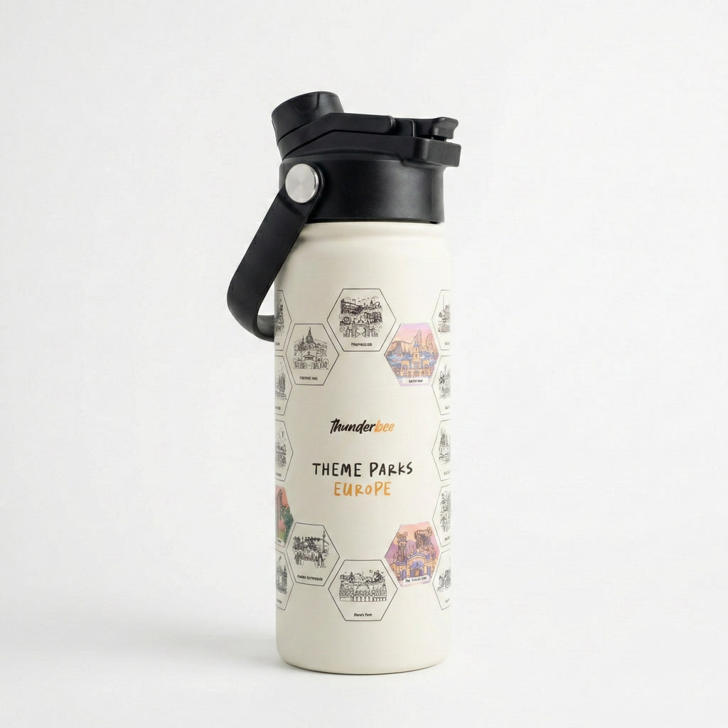 Bottle of European parks + stickers