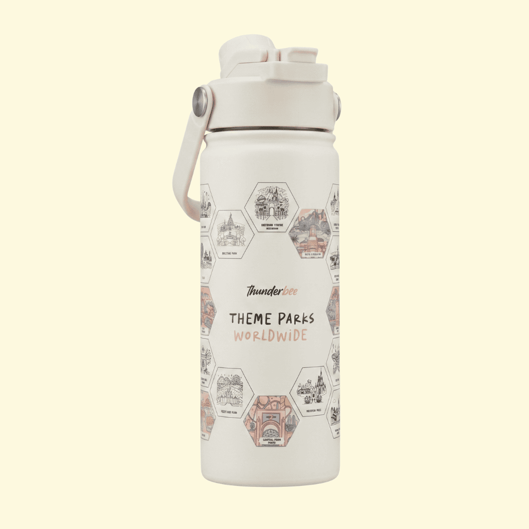 Bottle of Parks Worldwide + stickers