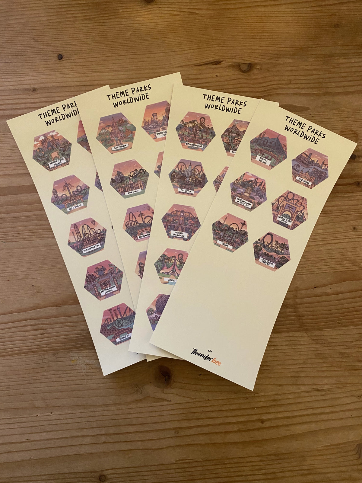  Stickers EXTRA · Worldwide Parks