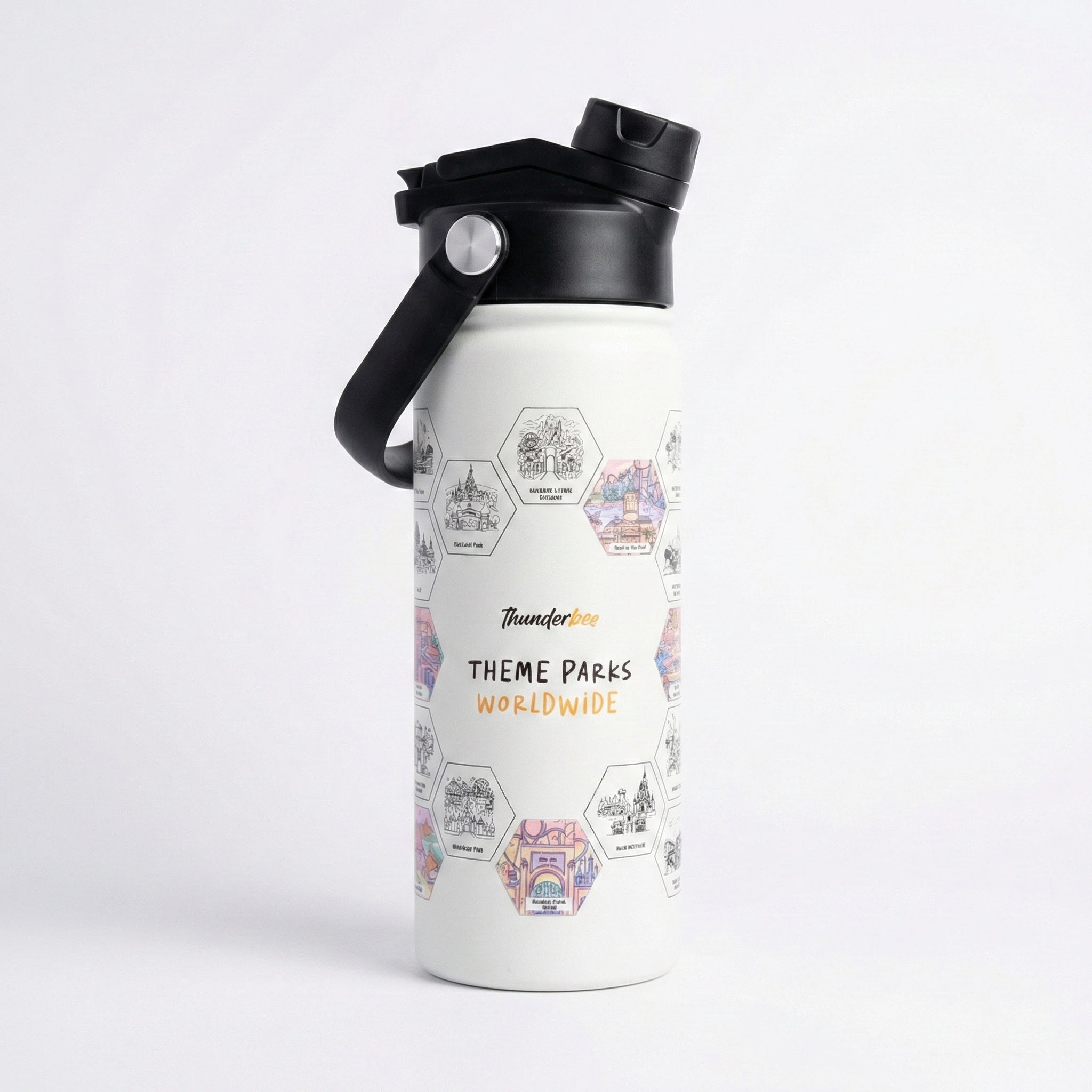 Bottle of Parks Worldwide + stickers